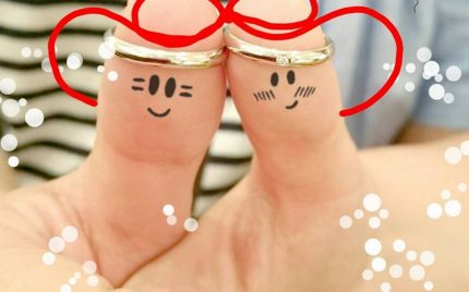 結婚指輪ご成約のお客様　静岡県磐田市のクロちゃん様ご夫妻
